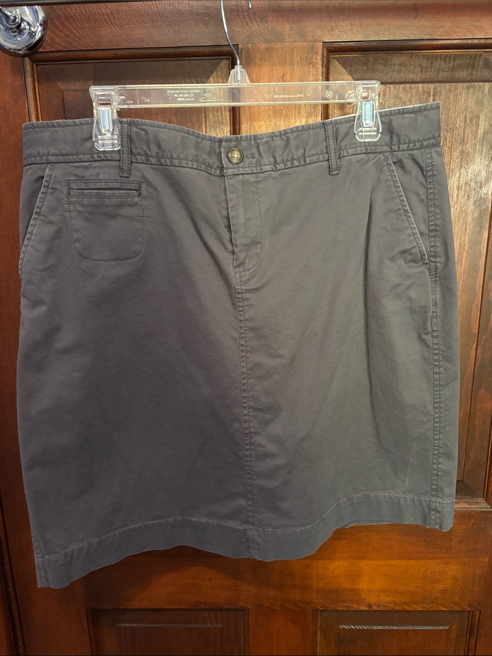 Old Navy Dark Gray Casual A-Line Skirt